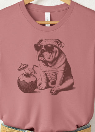 English Bulldog Vacation T-Shirt