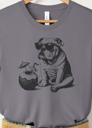 English Bulldog Vacation T-Shirt