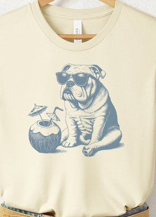 English Bulldog Vacation T-Shirt