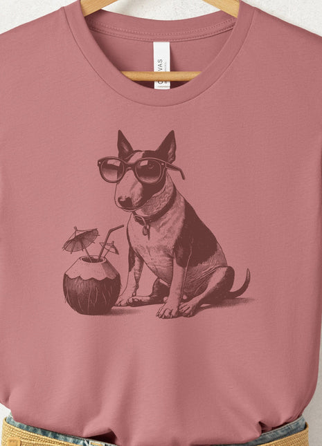 English Bull Terrier Vacation T-Shirt