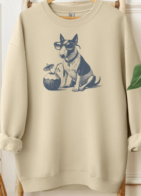 English Bull Terrier Vacation Sweatshirt