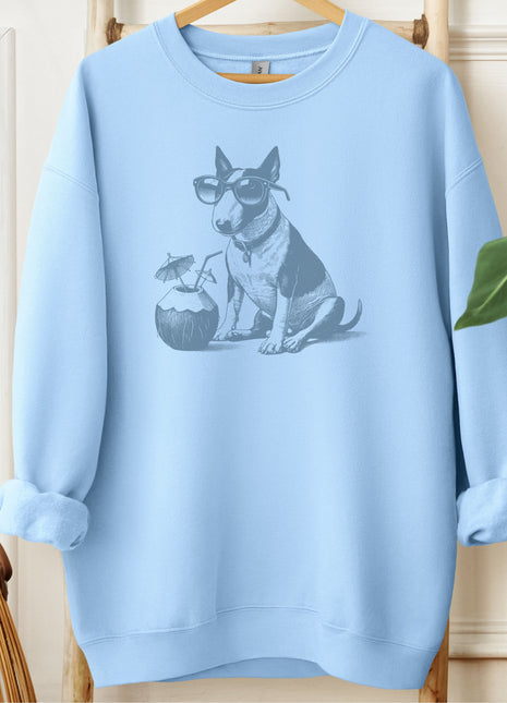 English Bull Terrier Vacation Sweatshirt