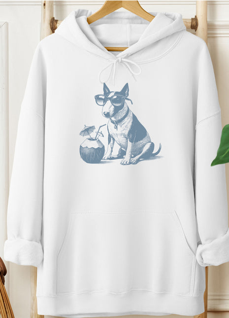 English Bull Terrier Vacation Hoodie