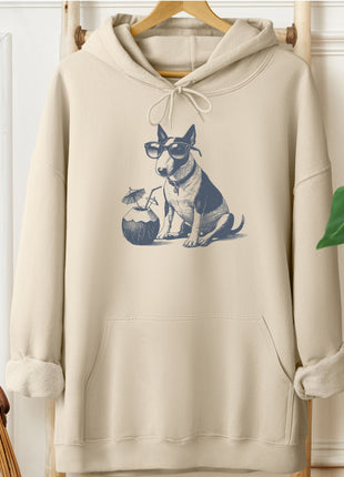 English Bull Terrier Vacation Hoodie