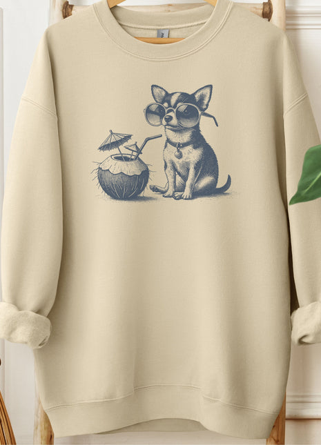 Chihuahua Vacation Sweatshirt