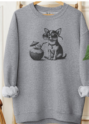 Chihuahua Vacation Sweatshirt