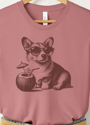 Corgi Vacation T-Shirt
