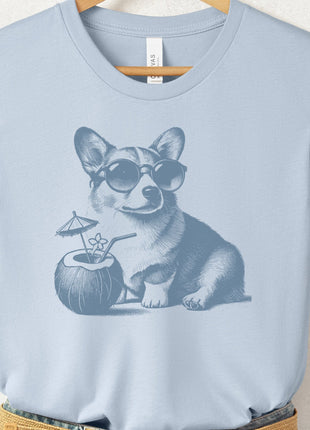 Corgi Vacation T-Shirt