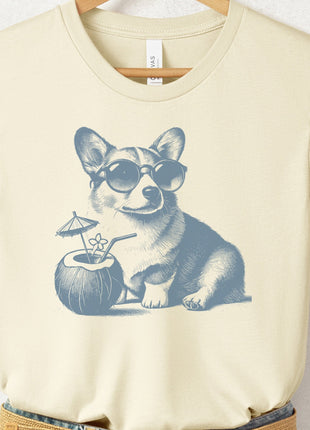 Corgi Vacation T-Shirt