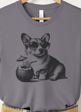 Corgi Vacation T-Shirt