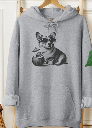 Corgi Vacation Hoodie