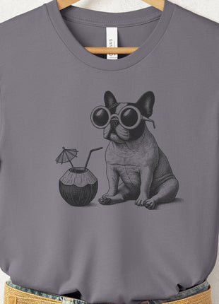French Bulldog Frenchie Vacation T-Shirt