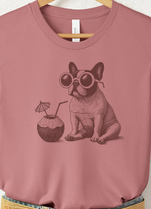 French Bulldog Frenchie Vacation T-Shirt
