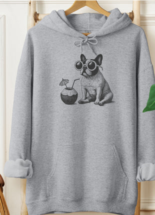 French Bulldog Frenchie Vacation Hoodie