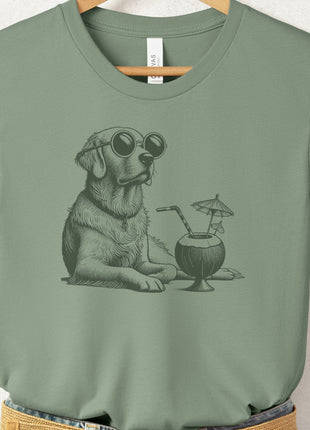 Golden Retriever Vacation T-Shirt