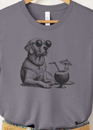 Golden Retriever Vacation T-Shirt