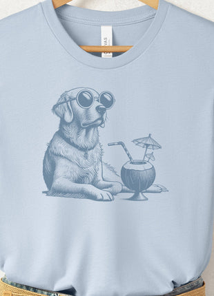 Golden Retriever Vacation T-Shirt