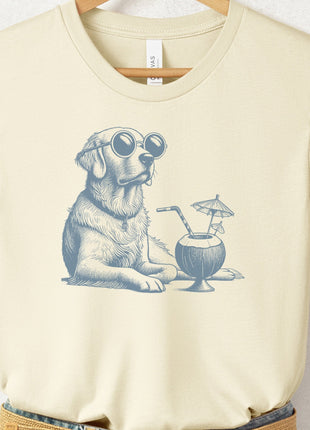 Golden Retriever Vacation T-Shirt