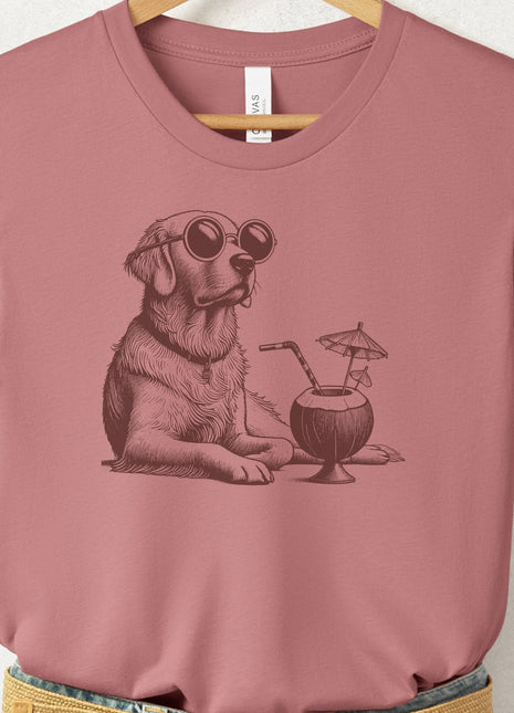 Golden Retriever Vacation T-Shirt