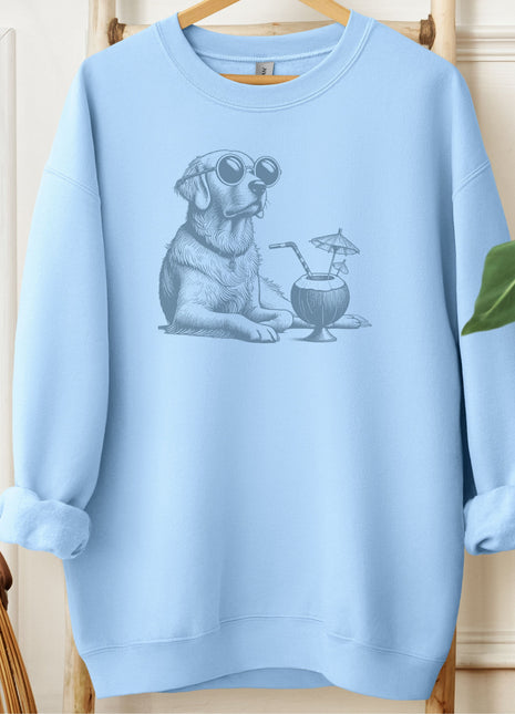 Golden Retriever Vacation Sweatshirt