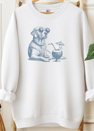 Golden Retriever Vacation Sweatshirt