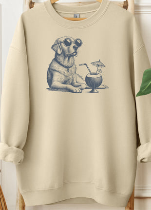 Golden Retriever Vacation Sweatshirt