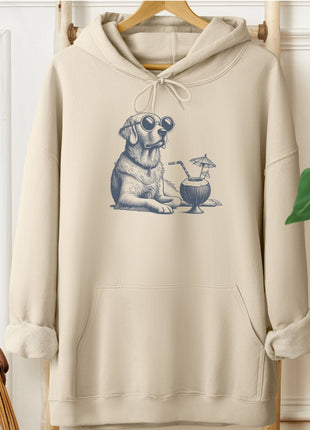 Golden Retriever Vacation Hoodie