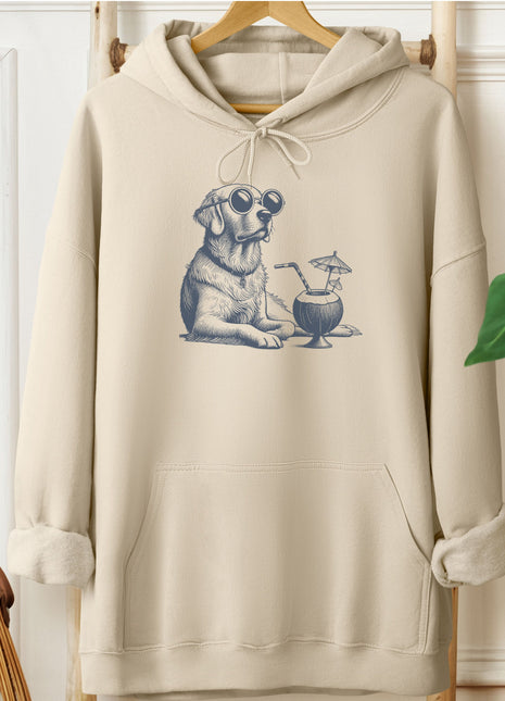 Golden Retriever Vacation Hoodie