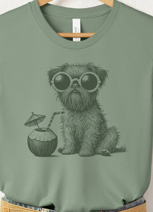 Brussels Griffon Griff Vacation T-Shirt