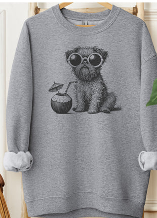 Brussels Griffon Griff Vacation Sweatshirt