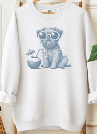 Brussels Griffon Griff Vacation Sweatshirt