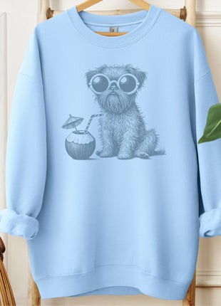 Brussels Griffon Griff Vacation Sweatshirt