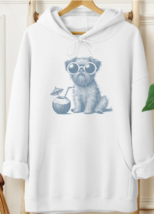 Brussels Griffon Griff Vacation Hoodie