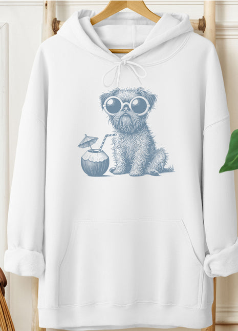 Brussels Griffon Griff Vacation Hoodie