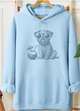 Brussels Griffon Griff Vacation Hoodie
