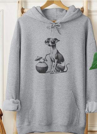 Italian Greyhound Whippet Vacation Hoodie