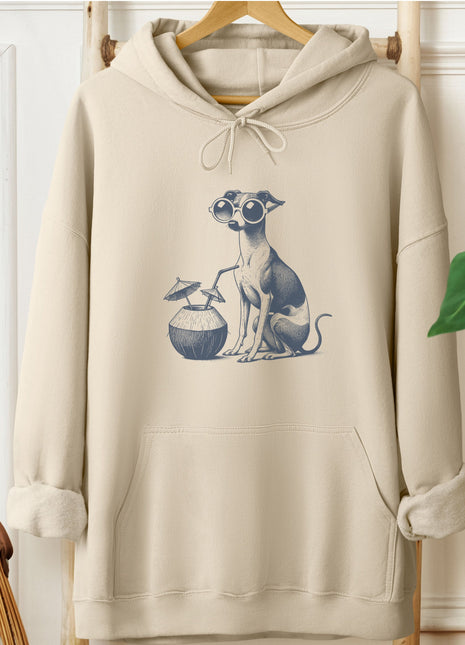 Italian Greyhound Whippet Vacation Hoodie