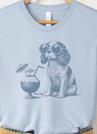 Cavalier King Charles Spaniel Vacation T-Shirt