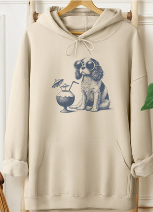 Cavalier King Charles Spaniel Vacation Hoodie