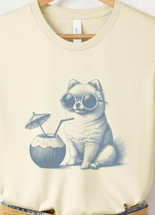 Pomeranian Vacation T-Shirt