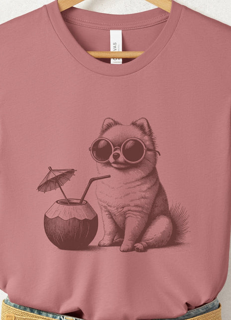 Pomeranian Vacation T-Shirt