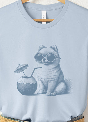 Pomeranian Vacation T-Shirt