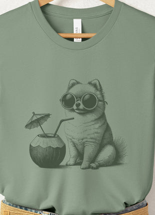 Pomeranian Vacation T-Shirt