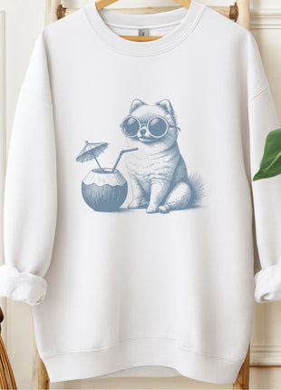 Pomeranian Vacation Sweatshirt