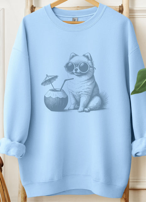 Pomeranian Vacation Sweatshirt