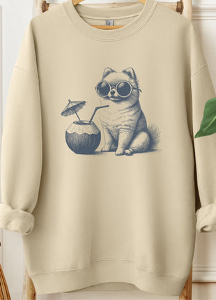 Pomeranian Vacation Sweatshirt
