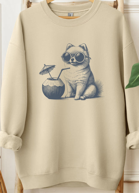 Pomeranian Vacation Sweatshirt