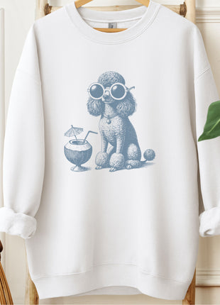 Poodle Vacation Sweatshirt