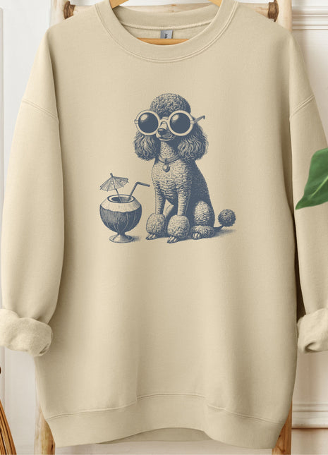 Poodle Vacation Sweatshirt