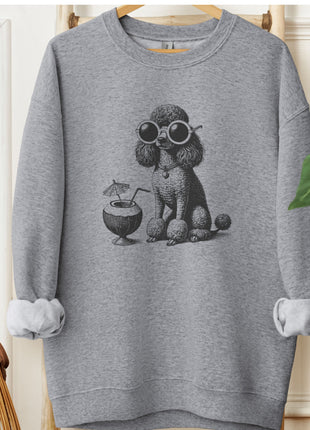 Poodle Vacation Sweatshirt